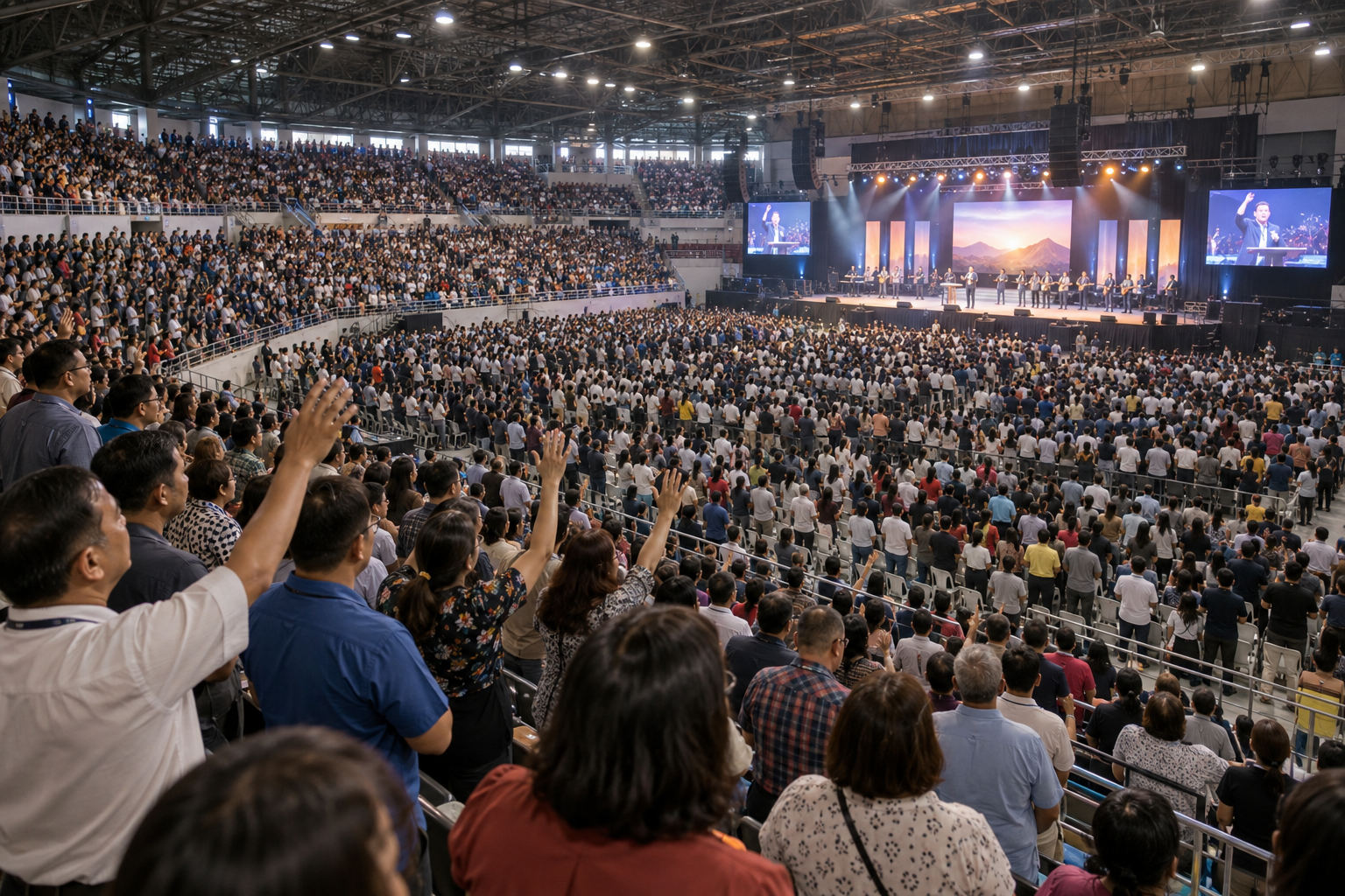 Thousands of pastors and ministry leaders gathered for a missions conference in Antipolo
